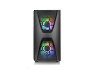 Thermaltake CA-1N5-00M1WN-00 The Commander ARGB features an enlarged tempered glass side panel