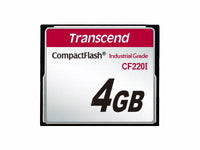 Transcend TS4GCF220I 4GB, CF Card, SLC, Wide Temp