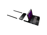 Black Box KVT417A-16CATX KVM LCD Console Tray and CATx Switch - 17-in., 16-Port, Single-Rail, VGA, PS/2, USB