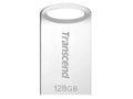 Transcend TS128GJF710S 128GB, USB3.1, Flash Drive, Silver