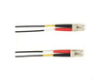 Black Box FOLZHM4-010M-LCLC-BK OM4 MM FO Patch Cable Duplx, Lszh, Black, Lclc, 10M