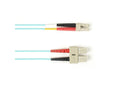 Black Box FOCMPM4-003M-SCLC-AQ OM4 MM FO PC Duplx, Plnm, AQ, SCLC