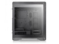 Thermaltake CA-1O3-00M1WN-01 The S500 is manufactured with one Tempered Glass side panel, two preinstalled standard fans, vertical radiator & GPU mount