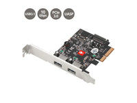 SIIG JU-P20912-S2 USB 3.1 2-port PCIE Host Adapter Type-a 5 Gbps (JU-P20912-S2)