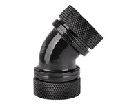 Thermaltake CL-W098-CA00BL-A Petg 45 Degree Black Dual Compression