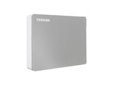 Toshiba HDTX140XSCCA Canvio Flex - 4TB - Silver - Portable Hard Drive