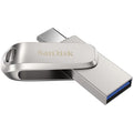 SanDisk SDDDC4-064G-A46 Metal Dual Flash Drive, Type C, 64GB USB 3.1, Ginseng, AMUSB 3.1, Ginseng, AM