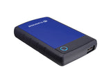 Transcend TS1TSJ25H3B 1TB, 2.5 Portable HDD, StoreJet H3, Blue, Anti-shock