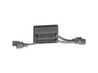Vertiv PD2-107 Removable power output distribution boxes (PODs) installed in the rear of the UPS. Input and Output Connections: (4) L5-20R