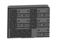 Vertiv PD2-200 Removable power output distribution boxes (PODs) installed in the rear of the UPS. Input and Output Connections: (4) IEC320-C19