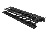 Vertiv VRA1002 Horizontal Cable Manager with finger slots; 1U
