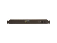 Vertiv 27846 Basic, Standard, 15A, 120V, Horizontal, (6) NEMA 5-15R, breakered, 10 ft power cord with 5-15P, Black Powder Coat