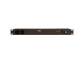 Vertiv 38062 Basic, Surge, 20A, 120V, Horizontal, (12) NEMA 5-20R, power switch, breakered, 10 ft power cord with L5-20P, Black Powder Coat