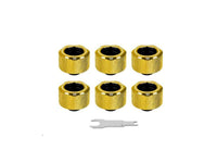 Thermaltake CL-W265-CU00GD-B C-PRO G1/4 Compression Gold (6 Pack)