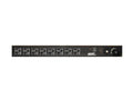 Vertiv 28014VH rPDU, Basic Standard, 20A, 120V, 1.9kW, Horizontal/Vertical, (8) NEMA 5-20R, 10ft power cord with L5-20P, Black Powder Coat