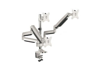 SIIG CE-MT3611-S1 Triple Aluminum Gas Spring C-clamp Full Motion, C-Clamp (CE-MT3611-S1)