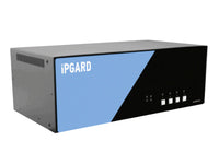 SmartAVI SA-DPN-4Q-P 4-PORT QH Secure PRO DP KVM W/audio and CAC