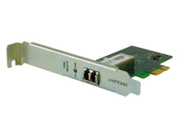 Transition Networks N-GXE-LC-02 Network Interface CARD - 1000BASE-X NIC Pcie, LC MM, 3.3V, Std/lp