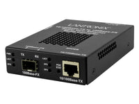 Transition Networks SPOEB1040-105-JP 10/100BASE-TX PoE to OPEN SFP SLOT with -JP Pwr Supply