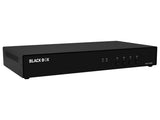 Black Box KVS4-1004KX KM Switch, NIAP 4.0 Certified - 4-Port, CAC