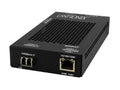 Transition Networks SGPAT1039-105-OZ 10/100/1000 POE+ RJ-45 to 1000Base-SX MM LC Media Converter with -OZ PS