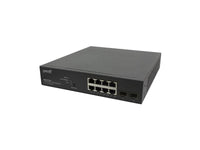 Transition Networks SM8TAT2SA-JP Smart Managed PoE+ Switch, 8-port Gigabit PoE+, 2-port 100/1000 SFP