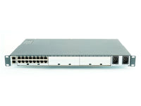 Lantronix SLC80162201G Console Server, 16 x RJ45 serial ports software selectable, 2 USB 2.0 ports, 2 GbE RJ45 Ethernet, Dual AC Power, TAA Compliant