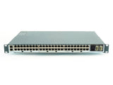 Lantronix SLC80482401G Console Server, 48 x RJ45 serial ports software selectable, 2 USB 2.0 ports, 2 GbE RJ45 Ethernet, Dual DC Power, TAA Compliant