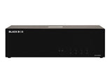 Black Box KVS4-4004VX KVM Switch, NIAP 4.0 Certified - 4-Port, Quad-Monitor, DisplayPort, CAC