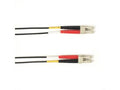 Black Box FOLZHSM-010M-LCLC-BK SM FO Patch Cable Duplx, Lszh, BK, Lclc, 10M