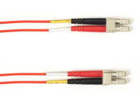 Black Box FOLZHM4-030M-LCLC-RD OM4 MM FO Patch Cable Duplx, Lszh, RED, Lclc, 30M, Non-reteurnable
