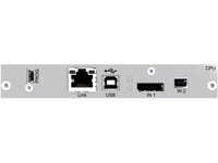 Black Box ACX2MT-DP11ATH-C Modular KVM Extender Transmitter - Dual-Monitor, 4K30 DisplayPort 1.1, USB-HID, 1G, (1) CATx