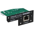 TASCAM IF-E100 Add-on Ethernet Control Card, RJ45 Connector for TASCAM CD-400U Player