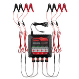 4 X 1.5 AMP Automatic Smart Lithium and AGM Battery Charger and Maintainer - side view | Silarius