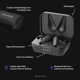 Heavys H1H Headphones + Earbuds Bundle (Save 20%+) - detail view | Silarius