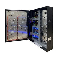 LifeSafety Power FPO150/250-2C83D8PE6M1/P16-A ProWire Unified Power Wall Mount, 16-Auxiliary, 16-Lock Control, E6M1 Enclosure