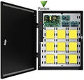 LifeSafety Power FPO250-4D8E8P Power Supply, 250W, 20A at 12V, 10A at 24V, with 32 Auxiliary Ports
