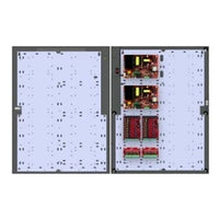 LifeSafety Power FPO250-C8PD8PE6M Power Supply, 250W Single Voltage, 120VAC, 8 Relay and 8 Auxiliary Outputs