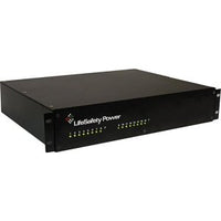 LifeSafety Power RD250/250-16 RD250 Series 20A 12VDC 10A 24VDC 16 AUX Distribution Outputs Access Control and CCTV Power Supply