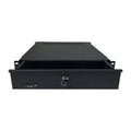 LifeSafety Power RGM-X-BOXED Gemini Rack Drawer, 2U, Black