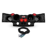Jeep JK/JKU Overhead Sound Bar System Fits 4 X 8' Speakers (Not included) 4 X Tweeters PRO-TW4L an... - front view | Silarius