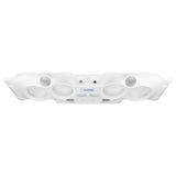 Jeep JK/JKU Overhead Bar System Fits 4 X 8" Speakers, 4 X Tweeters and 2 X Drivers -White - rear view | Silarius