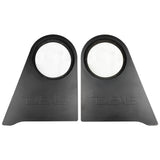 Jeep JK/JKU 12' Wheel Well Sealed Subwoofer Enclosure Left and Right Side - rear view | Silarius