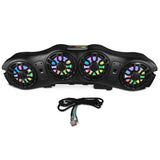 Jeep JL/JLU/JT 2024-2025 Overhead Sound Bar - Loaded with 4 x 8' NXL-IQ8 Marine Speakers - front view | Silarius