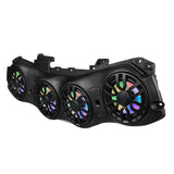 Jeep JL/JLU/JT 2024-2025 Overhead Sound Bar - Loaded with 4 x 8' NXL-IQ8 Marine Speakers - rear view | Silarius