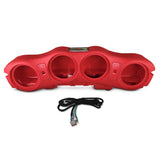 Jeep JL/JLU/JT 2024 Overhead Sound Bar - OEM Fit, Harness Included, Fits 4 x 8" Speakers - front view | Silarius