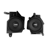 Jeep JL/JLU/JT Dash Enclosure - Loaded 6.5' Left & Right with PRO-JP6NEO, 150W RMS - side view | Silarius