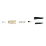OCC AFC-SCAPC-3MM-GRN Fiber Optic Cable Connector, SC with Epoxy, Singlemode, APC, 3mm Green Boot