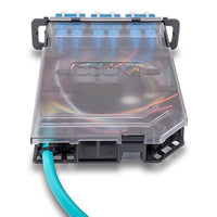 OCC FSCS312DSCP Fiber Splice Cassette with Fiber Pigtails, SC x 12, 50Mu, OM3