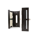 OCC PP1288/110A5E-R 12-Port Wall Mount Patch Panel, 568A/B Wired
